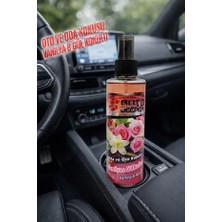 Black Oto Bakım Autodeepen Sprey Vanilya ve Gül Kokulu 200 ml Oto Koku Araç Koku ve Oda Koku Vanilya ve Gül