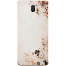 Le Balvo Huawei Mate 10 Lite Uyumlu Kuru Dallar Baskılı Silikon Kılıf