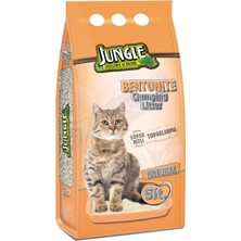 3 Adet Jungle Bentonite Kedi Kumu 5 Lt