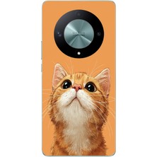 Le Balvo Honor X9B Uyumlu Masum Kedi Baskılı Silikon Kılıf