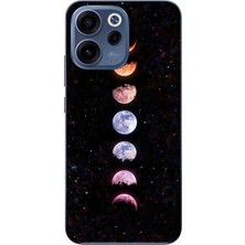 Le Balvo Oppo Reno 15F Uyumlu Tüm Gezegenler Baskılı Silikon Kılıf