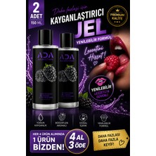 Ada Marketing Kayganlaştırıcı Jel 150 ml Böğürtlen Aromalı Yenilebilir Özel Formül Ultra Yoğun
