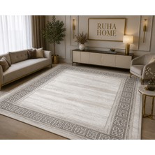 Hünkar %100 Pamuk Taban Akrilik Iplik 4 M² Halı – Modern Dekoratif Kaymaz Taban Yumuşak Dokulu Salon Halısı