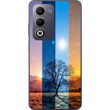 Le Balvo Oppo A5 4g Uyumlu Gündoğumu Mevsimi Baskılı Silikon Kılıf