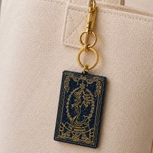 Scultore Deniz Kızı Tarot Kartı Reçine Anahtarlık – El Yapımı Mistik Çanta Aksesuarı