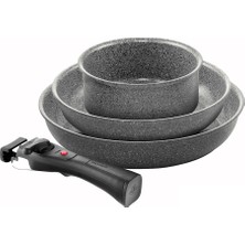 Zwilling Ballarini Torre Kızartma Tava Seti 16 cm + 24 cm + 28 cm
