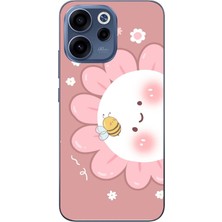 Le Balvo Oppo Reno 15F Uyumlu Papatyam Baskılı Silikon Kılıf