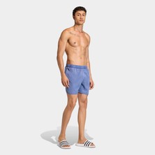 adidas Washed 5 Inch Erkek Mavi Deniz Şortu.-