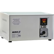 Demiriz MSR 10 Monofaze 10 kVA Tam Otomatik Servo Voltaj Regülatörü 160 V - 250 V Yerli Üretim