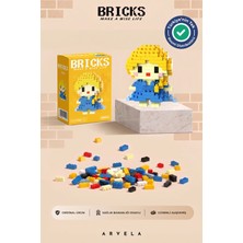 Arvela Bricks Elsa Karakteri - Eğitici Oyuncak Figür - Orijinal