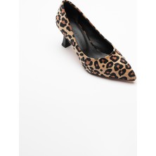 Sister In Love Shoes Charlotte Leopar Desenli Stiletto