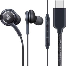Mobilite Honor 400 Uyumlu Tak Çalıştır Stero Type-C Kablolu Kulaklık MBL-292