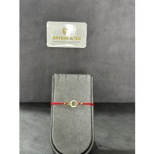 Baykal Kuyumculuk 14 Ayar Altın Harf Bileklik C Harfi 0.35 Gr.