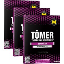Metropol Yayınları TÖMER-YABANCILAR İÇİN TÜRKÇE ÖĞRETİM SETİ (B1-B2) ORTA DÜZEY