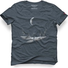 Tarrzzcom Unisex Tasarım Tshirt Gece ve Yıldızlar