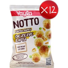 Yayla Notto Süt Mısır Çeşnili Bezelye Cipsi 55 G X12