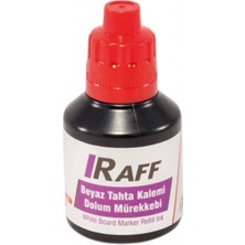 Raff Yazı Tahtası Kalem Mürekkebi -Kırmızı 30 cc