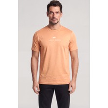 Paul & Shark Erkek Kısa Kol Bisiklet Yaka Rahat Kesim Turuncu T-Shirt 26411026A-231