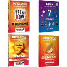 Yediiklim 2026 Kpss Lise Ortaöğretim Ön Lisans 23 Deneme 4 Lü Set Yediiklim Yayınları
