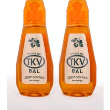 TKV Süzme Çiçek Balı 400 gr x 2 Adet