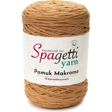 Spagetti Yarn Bal Köpüğü Pamuk Makrome Ip