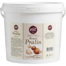 Elit Pastacı Beyaz Ezme Pralin Fındık 11 kg (2635)