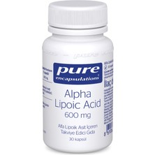 Pure Encapsulations Alpha Lipoic Acid 600 Mg 30 Kapsül