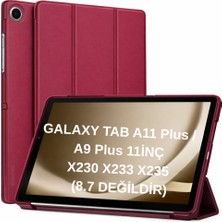 MobaxAksesuar Samsung Galaxy Tab A9 Plus 11INÇ X210 X215 X216 Kılıf Pu Deri Smart Standlı Case
