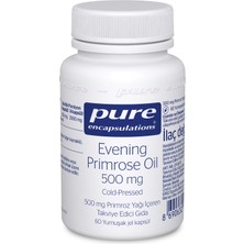 Pure Encapsulations Evening Primrose Oil 500 Mg 60 Kapsül - Dezenfektan Hediyeli (%72 Alkol)