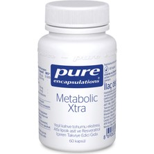 Pure Encapsulations Metabolic Xtra With Green Coffee Extract 60 Kapsül - Dezenfektan Hediyeli (%72 Alkol)