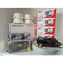 Hikvision 4 Kamerali Gece Renkli 4 Kanal 500GB HDD