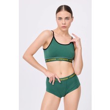 L'espadon REGATTA LADY™ Esnek Belli Cheeky Fit Külot – Pamuklu 2'li Set