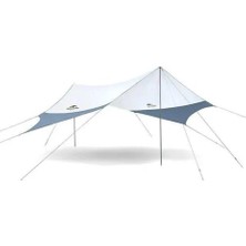 Naturehike Hexagon Sunrise Canopy 5.2x4.6 mt Tente - Grey/blue
