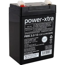 Power-Xtra Ecolead - Pxec2.2-12 - 12V 2.2 Ah Kuru Akü - F1