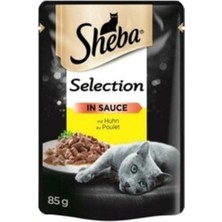 Sheba Tavuklu Poşet Kedi Yaş Mama 85 G 28X