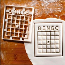 Hobist Bingo Oyunu Kurabiye Kalıbı ve Şeker Hamuru Kalıbı