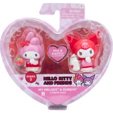 Giochi Preziosi Hello Kitty ve Arkadaşları My Melody Ile Kuromi 2 Li Figür Paketi