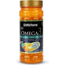 Shiffa Home Omega 3 1000 Mg 100 Softjel | Balık Yağı Epa Dha Yüksek Içerik Takviye Edici Gıda
