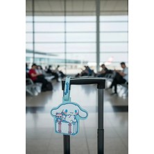Miniso Sanrio Lisanslı Cinnamoroll Bagaj Etiketi – Pvc Valiz & Çanta Tanımlayıcı