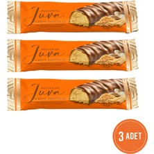 Patiswiss Yer Fıstığı Kremalı ve Krep Kırığı Dolgulu Sütlü Çikolata, 30G x 3 Adet