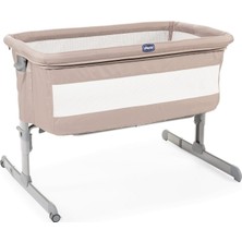 Chicco Next 2 Me Bej Anne Yanı Beşik Tekerlekli Ergonomik Yapı ile Konforlu Kullanım