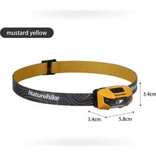 Naturehike Hakino 210 Lümen Kafa Lambası Mustard Yellow CNK2300DQ020