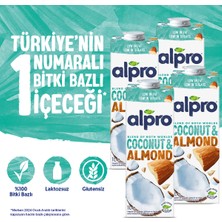Alpro Hindistan Cevizi Badem Sütü 4x1 L Vegan Laktozsuz Bitkisel Bazlı