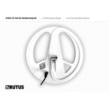 Rutus Atrex 29CM Dd Beyaz Arama Başlığı (Sadece Başlık)
