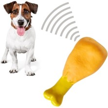 Duffa Sesli Kedi Köpek Tavuk But Oyuncağı Öten Köpek Oyuncağı