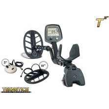 Teknetıcs T2 5” Dd & 11” Dd Başlıklı Metal Arama Dedektörü