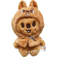 Schulzz Skzoo Han Quokka Pelerin Peluş Oyuncak Anahtarlık 15CM