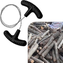 Sunup SN-20500 70 cm Taşınabilir Kamp ve Survival El Cep Tipi Paslanmaz Çelik Halat Testeresi