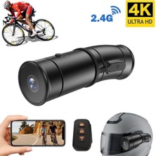 Blackbird Game Center Glr V8 Dual Channel 4K Ultra Hd Motosiklet Kask Kamerası - Çift Yönlü Kayıt, Wifi, Gece Görüşü, 170 Geniş Açı
