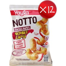 Yayla Notto Kajun Baharat Çeşnili Nohut Cipsi 55 G X12